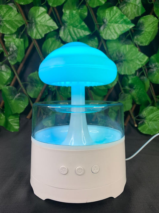 ☁️ Lámpara Humidificador Nube de Lluvia